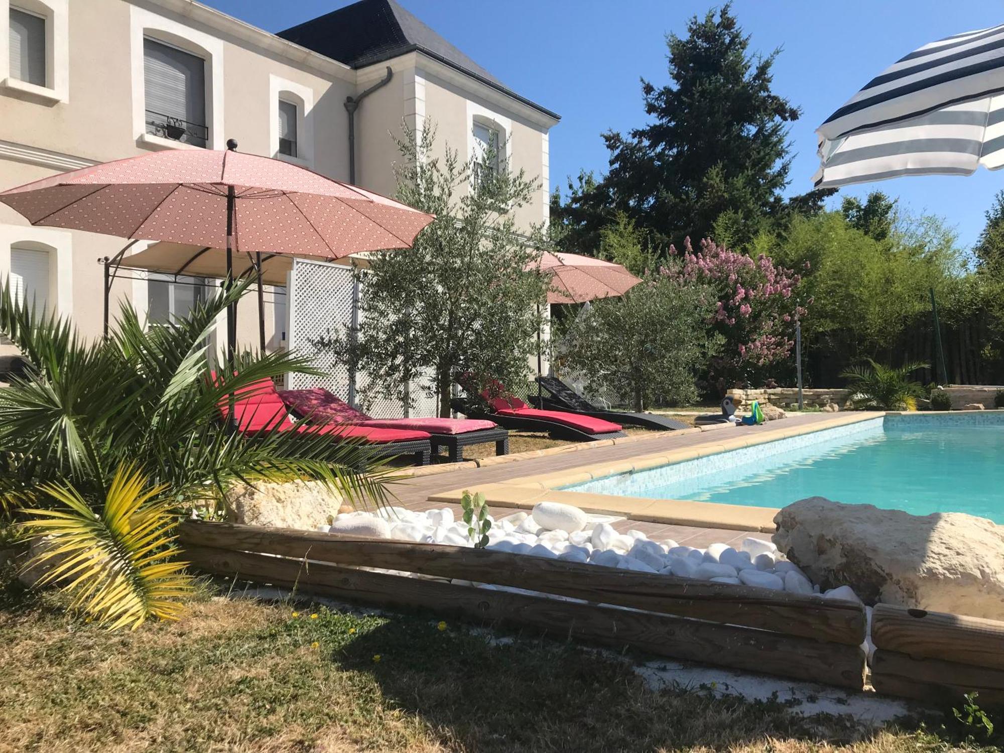 La Villa Bolero Saint-Cyr-sur-Loire Buitenkant foto